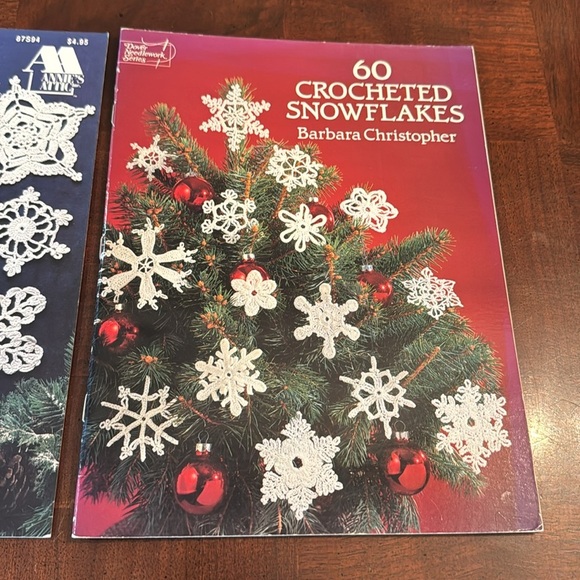 Dover Needlework Series Chrocketed Snowflakes Pattern Books Annie's Attic - Picture 5 of 7